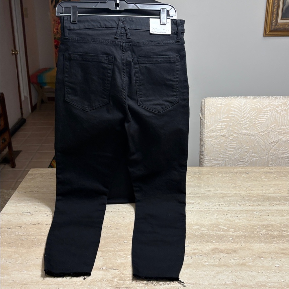 NWT Gianni Bini High Waisted skinny black jeans. - Picture 2 of 11